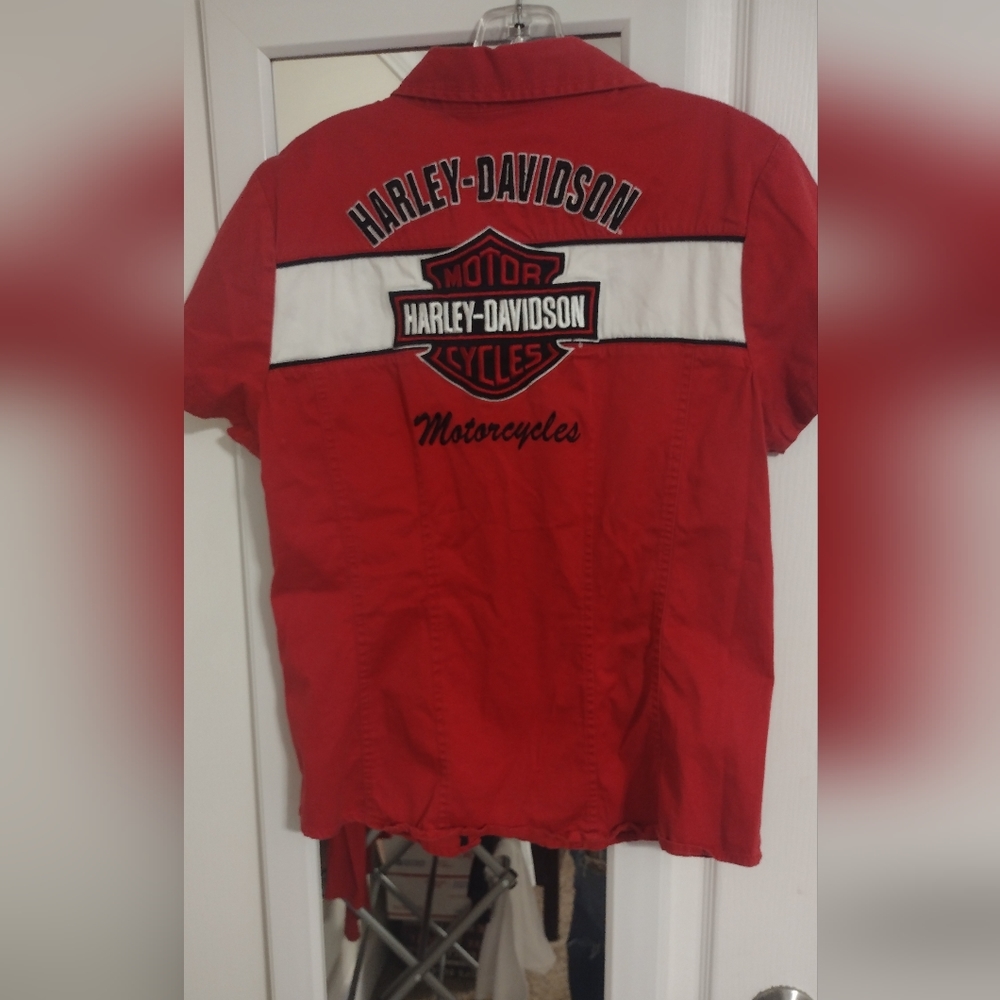 Harley Davidson Large women's top